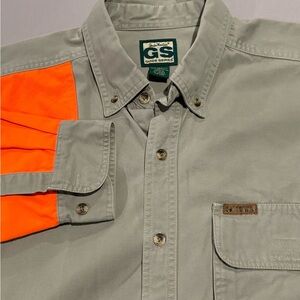 Gander‎ Mountain Guide Series Shooting Shirt Right Shoulder Mens Large Hunting